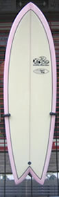 湘南　鵠沼海岸　X-Flavor surfboards　エックスフレーバー　サーフボード　レトロ　ツインフィン
