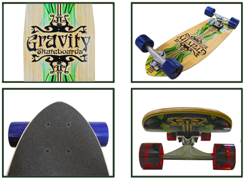 GRAVITY　Skateboards
（グラビティー スケートボード）